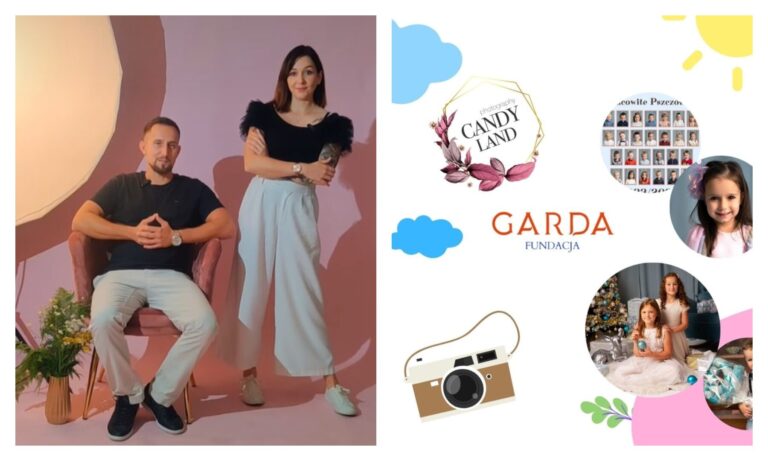 Pomaganie przez szkolne sesje zdjęciowe. Garda i Candyland w akcji