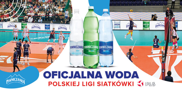 Piwniczanka oficjalną wodą Polskiej Ligi Siatkówki
