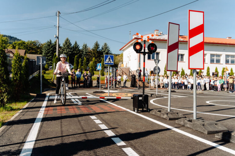 Trzecie miasteczko rowerowe w gminie Grybów zostało otwarte