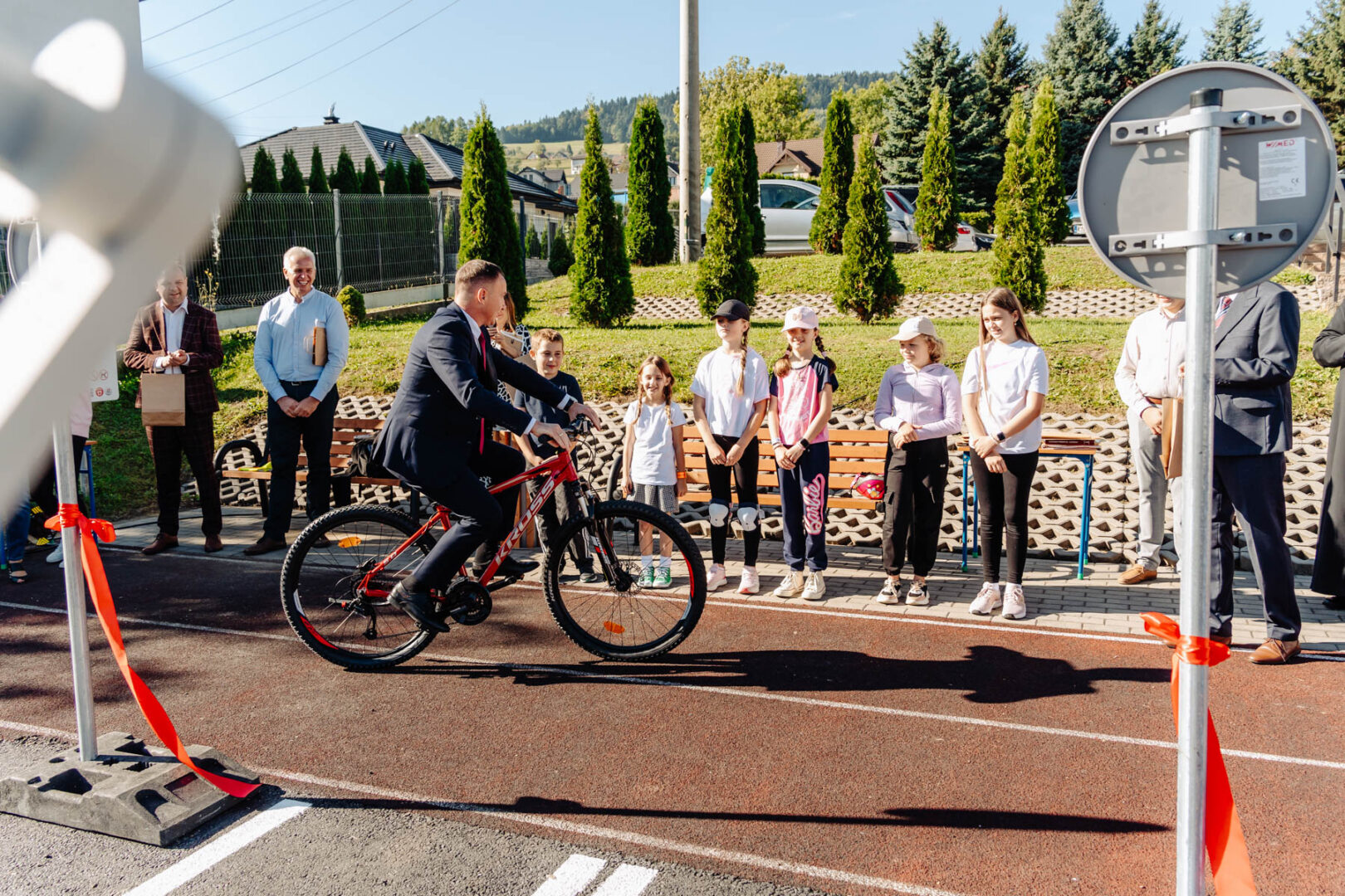 miasteczko rowerowe Kąclowa