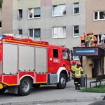 Nowy Sącz, ul. Partyzantów, mężczyzna spadł z siódmego piętra