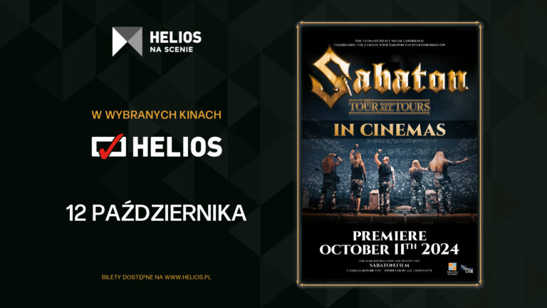 SABATON: The Tour To End All Tours w Heliosie. Mamy bilety!