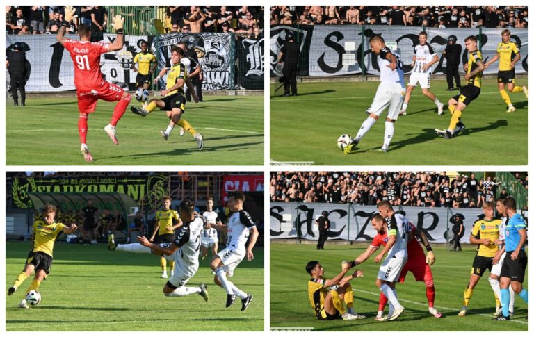 Trwa zwycięski marsz Sandecji. Pozycja lidera utrzymana! [FILM, FOTO]