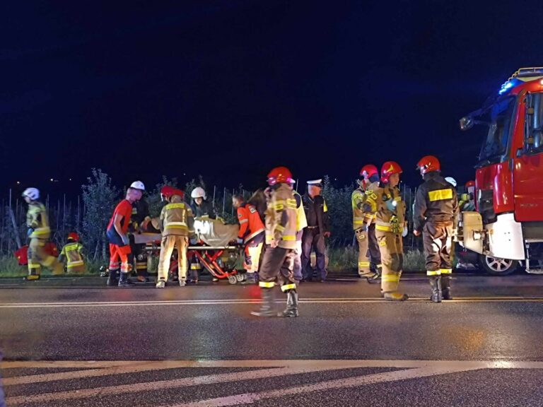 Dwie osoby ranne w miejscowości Tęgoborze! [FILM+FOTO]