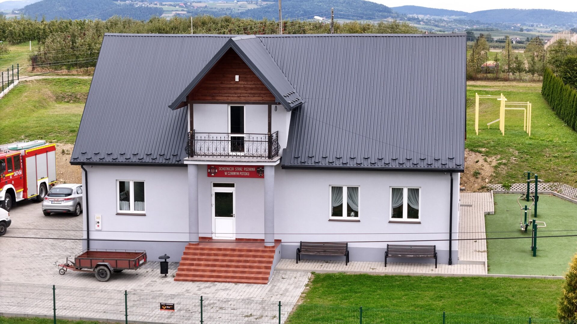 OSP Czarny Potok, remiza