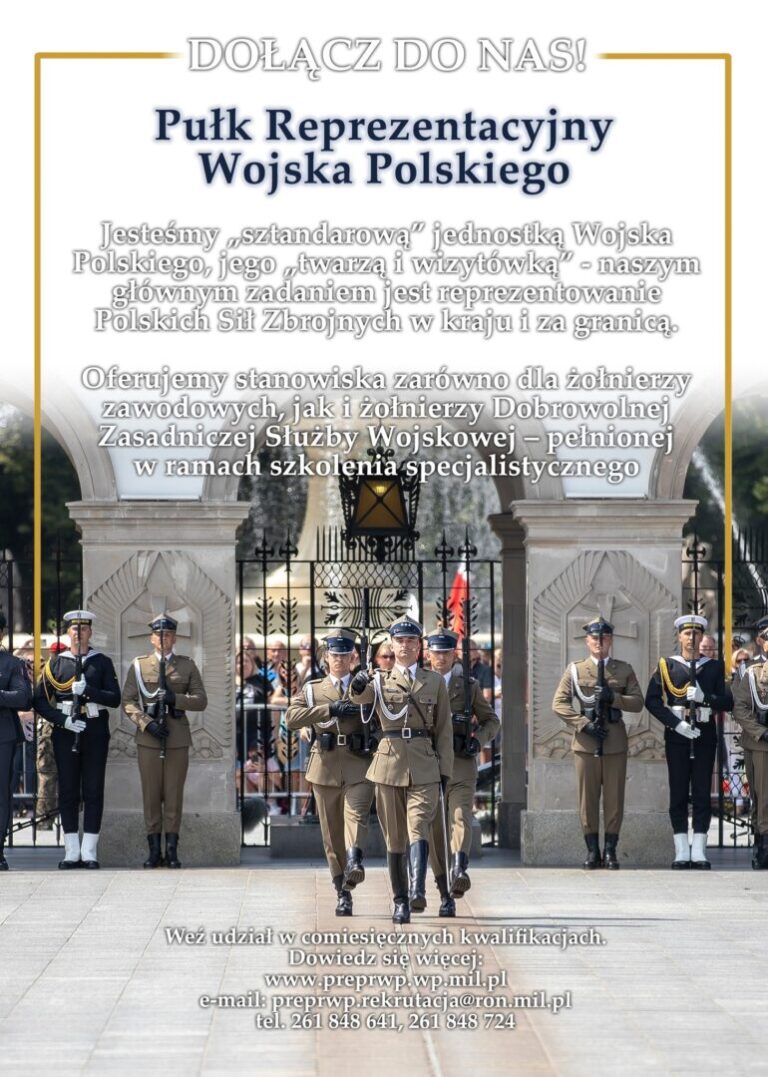 Nowy Sącz. Ruszył nabór do Pułku Reprezentacyjnego Wojska Polskiego