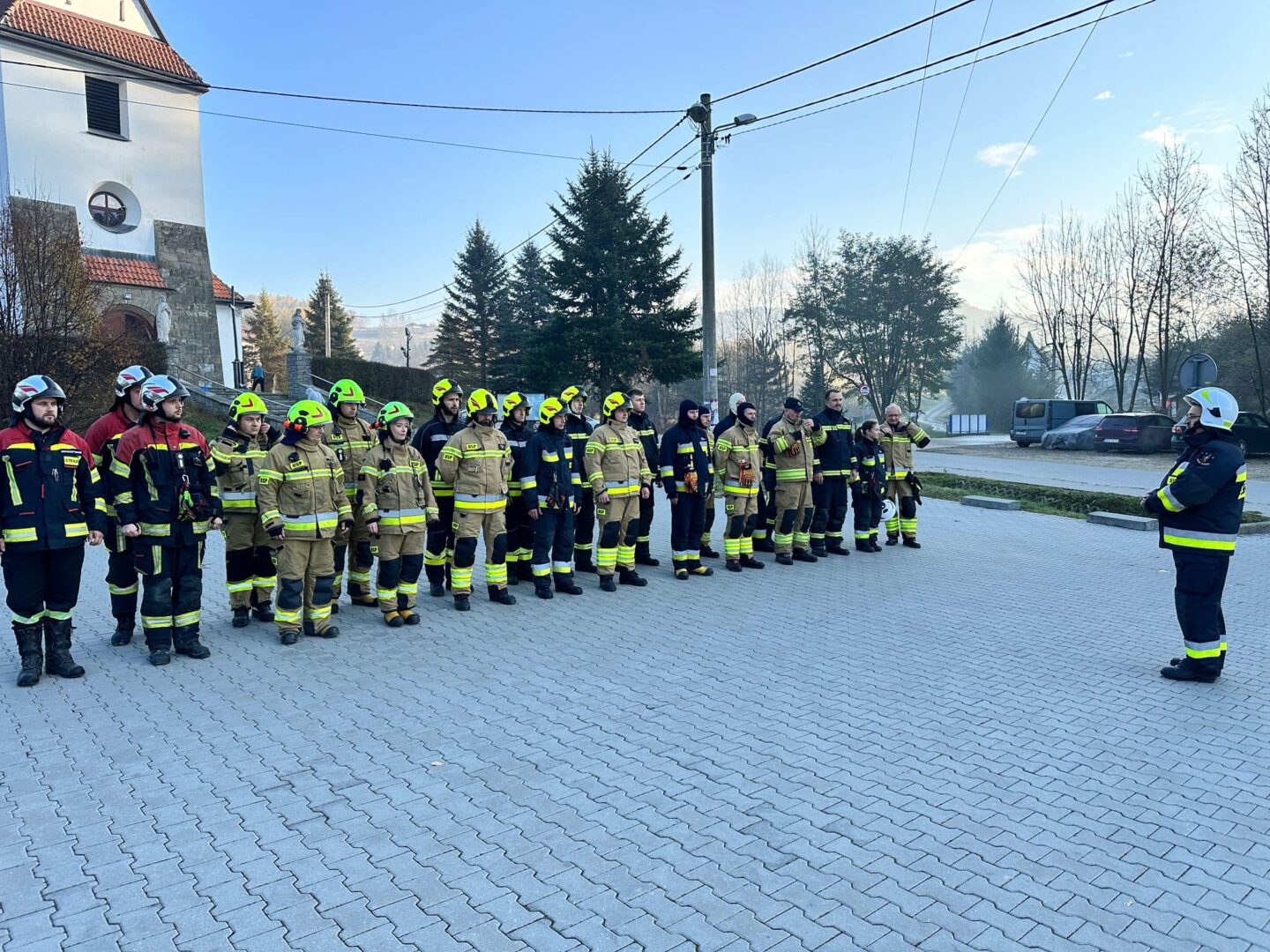 strażackie ćwiczenia, Sądecczyzna