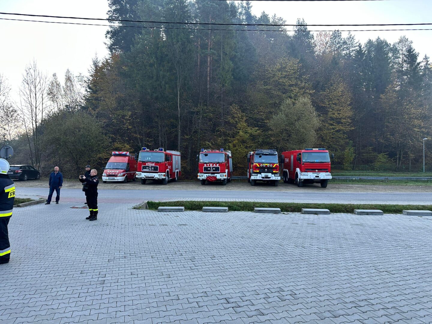 strażackie ćwiczenia, Sądecczyzna