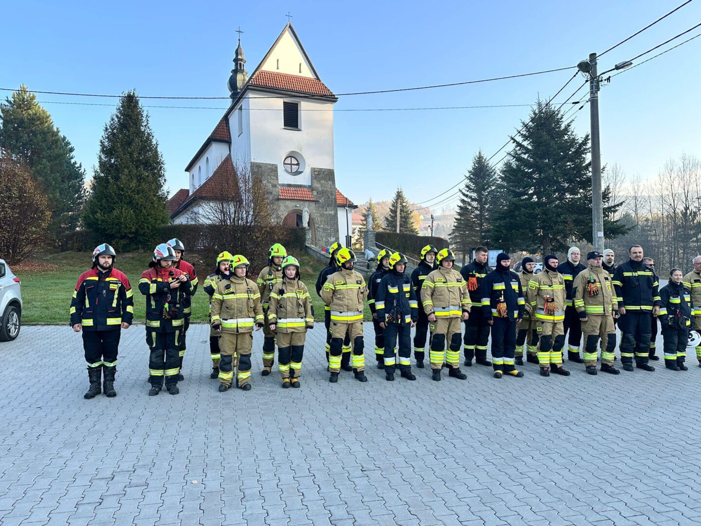 strażackie ćwiczenia, Sądecczyzna