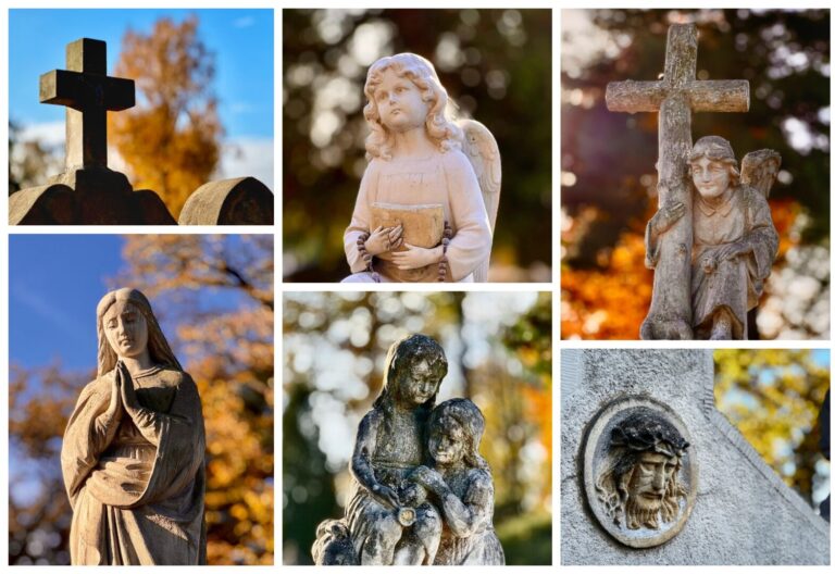 Nostalgiczne akcenty na cmentarzu komunalnym [FOTOGALERIA]