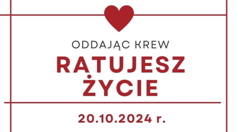 Podziel się krwią. Już w najbliższą niedzielę w Bobowej