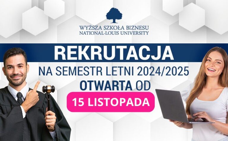 Startuj po sukces – Rekrutacja na semestr letni 2024/2025 w WSB-NLU ruszyła