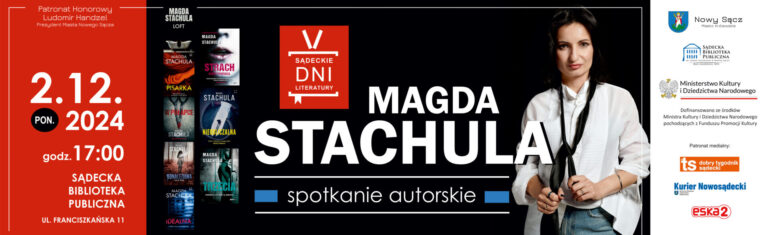 Spotkanie autorskie z Magdą Stachulą