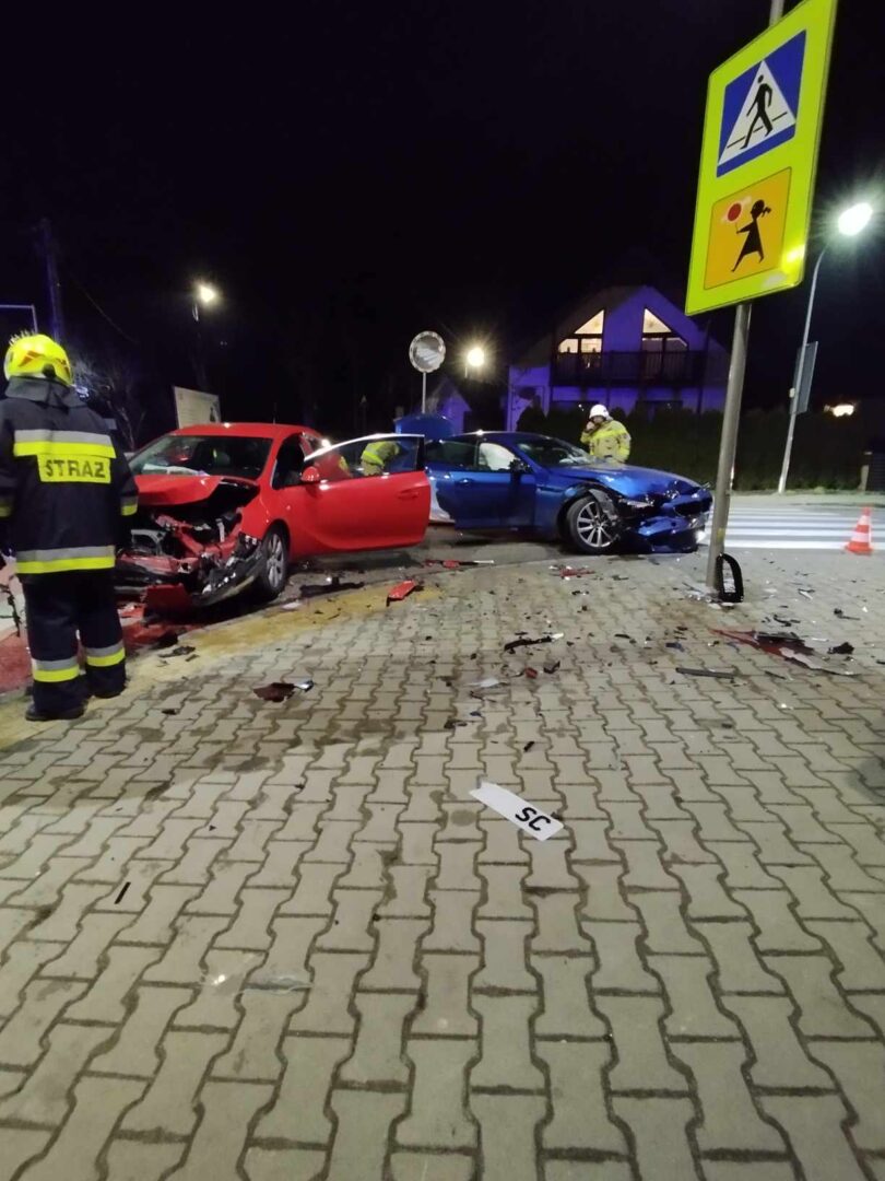 Korzenna, zderzenie