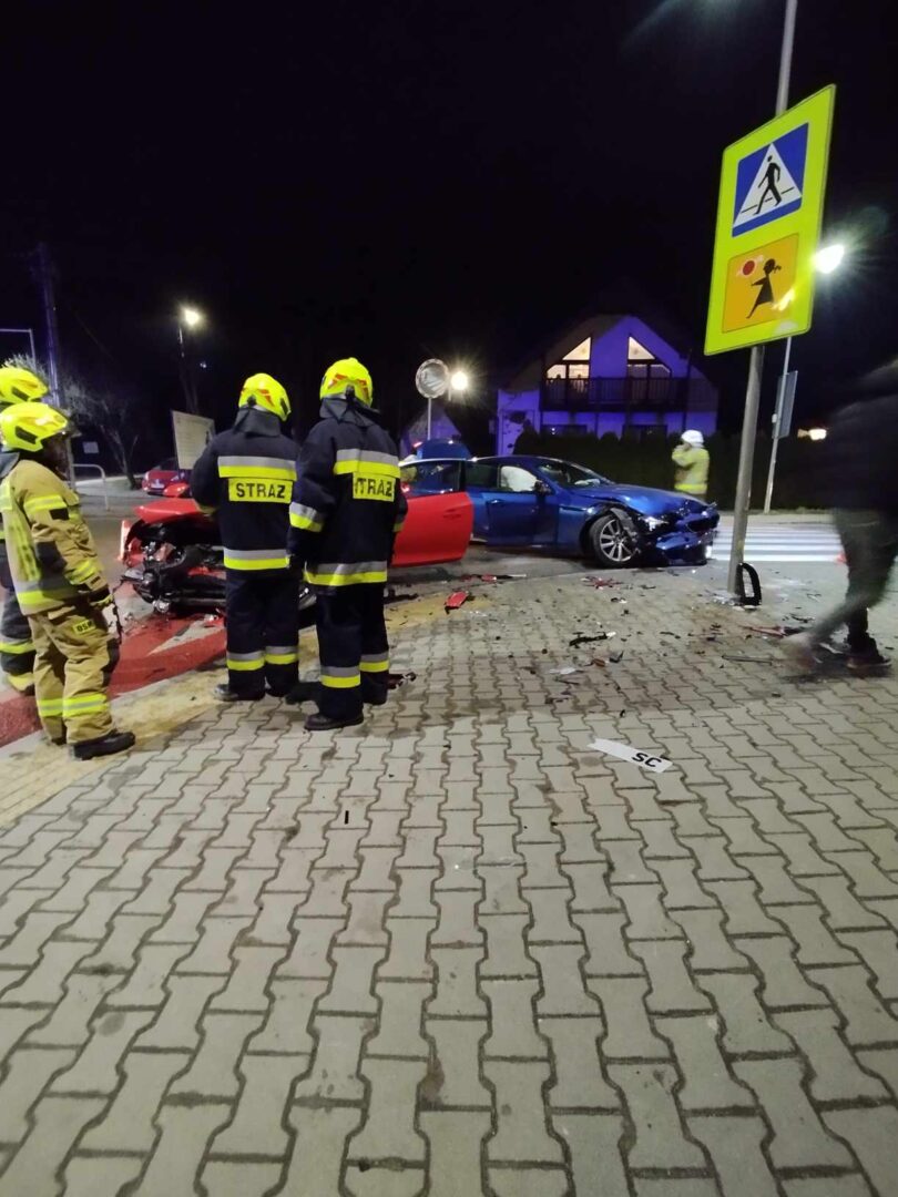 Korzenna, zderzenie