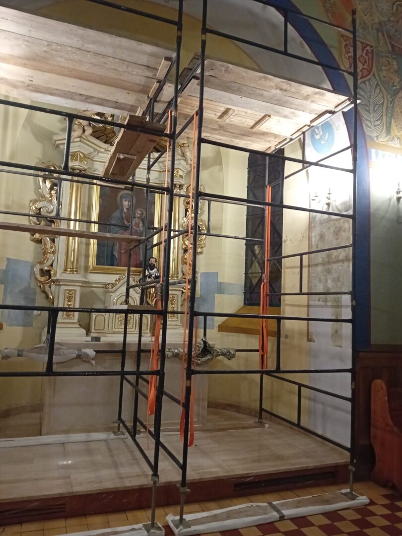 remont kościołów w gminie Łącko