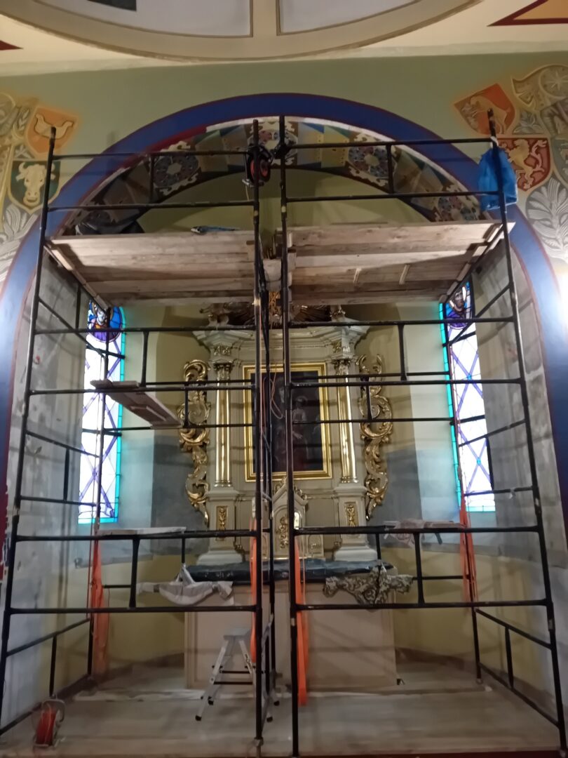 remont kościołów w gminie Łącko