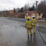Siołkowa, samochód uderzył w ogrodzenie