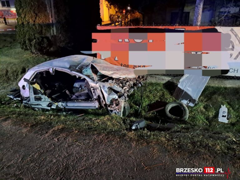 Tragiczny Sylwester na DK75. Zginął młody człowiek