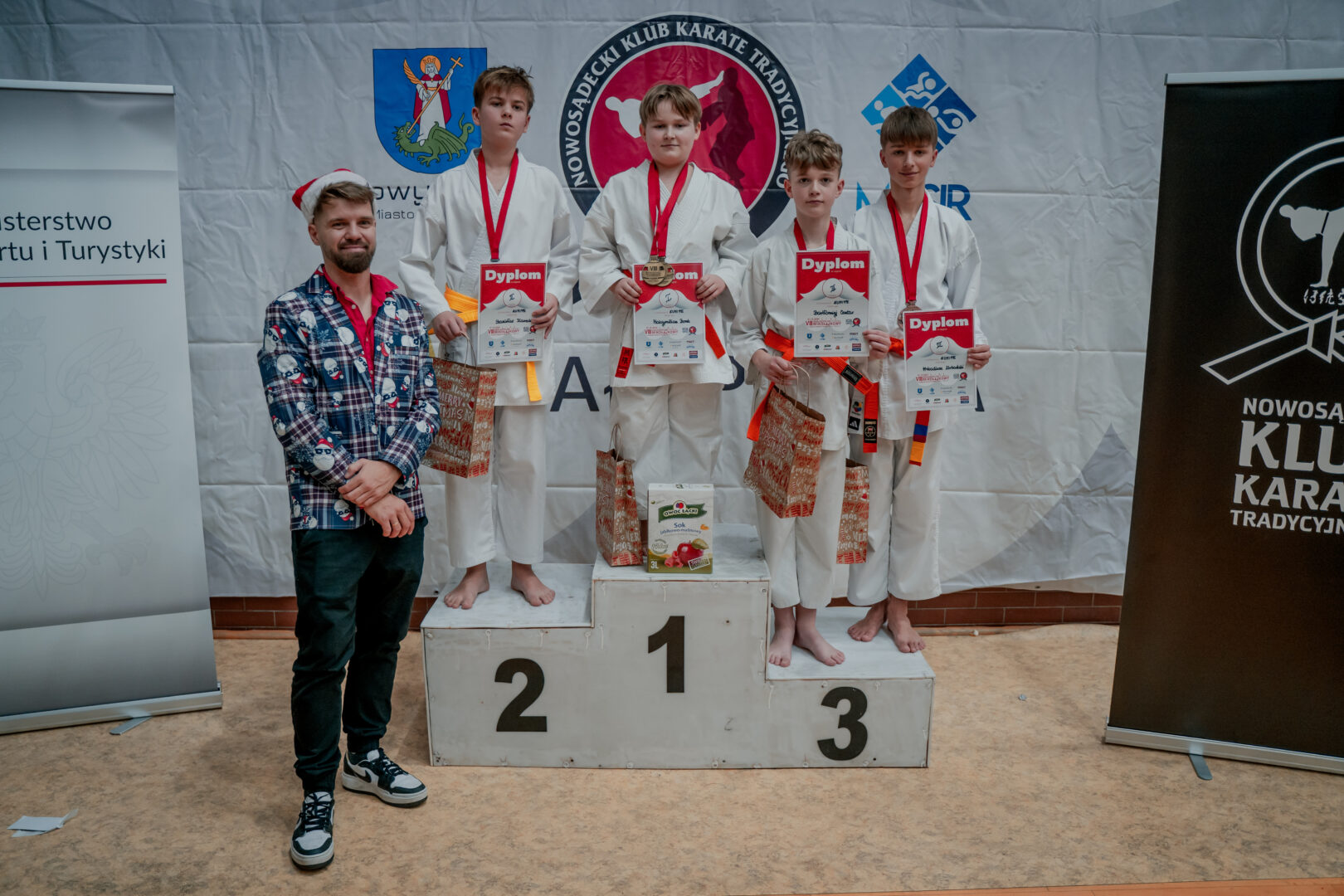 Ogólnopolski Turniej Mikołajkowy w Karate Tradycyjnym