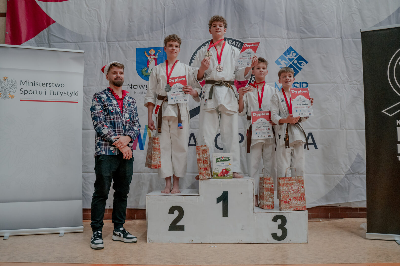 Ogólnopolski Turniej Mikołajkowy w Karate Tradycyjnym