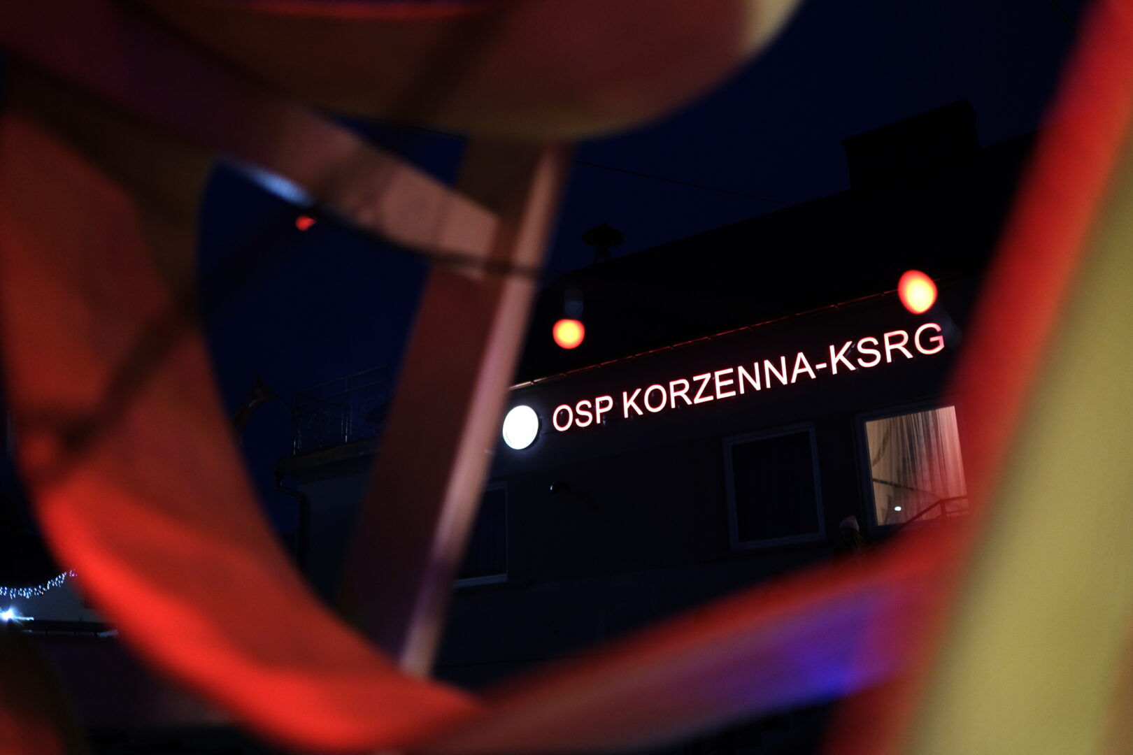 OSP Korzenna, strażackie choinki, Mikołaj