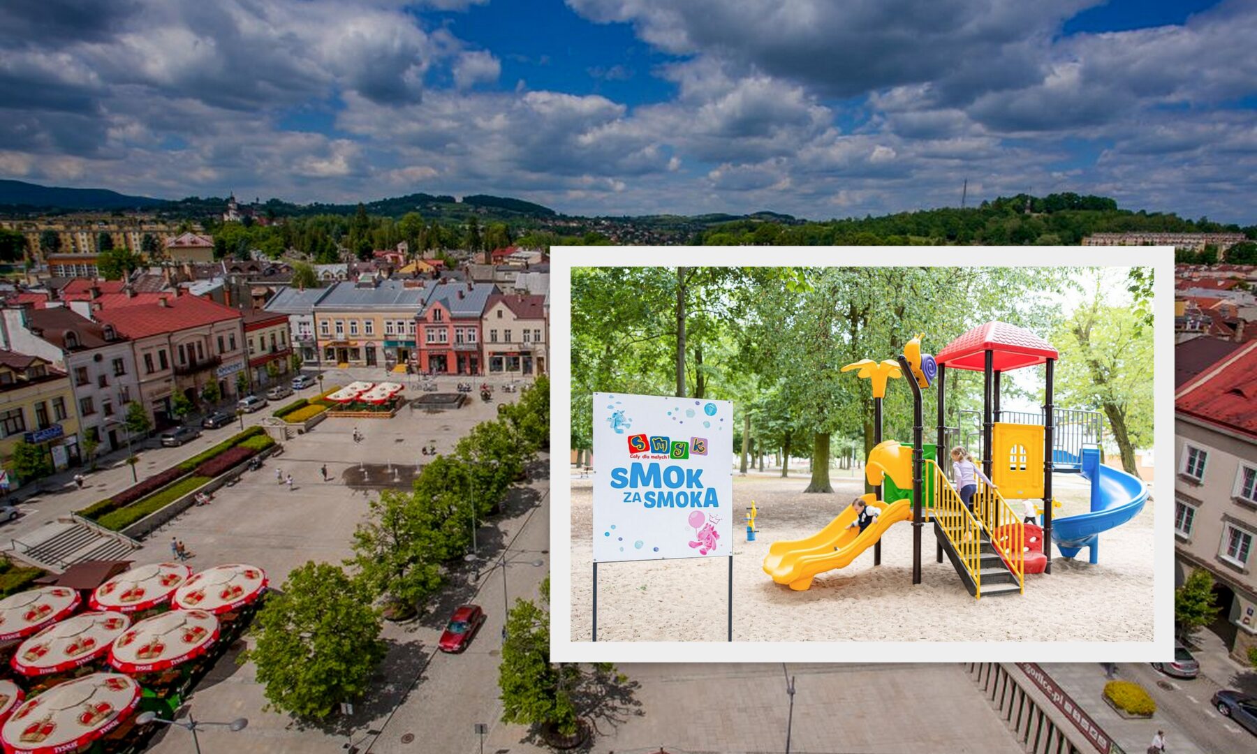 Gorlice plac zabaw