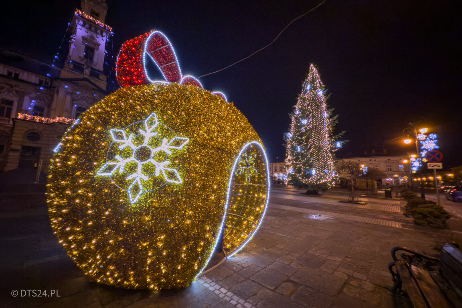 Boże Narodzenie Nowy Sącz, dekoracje