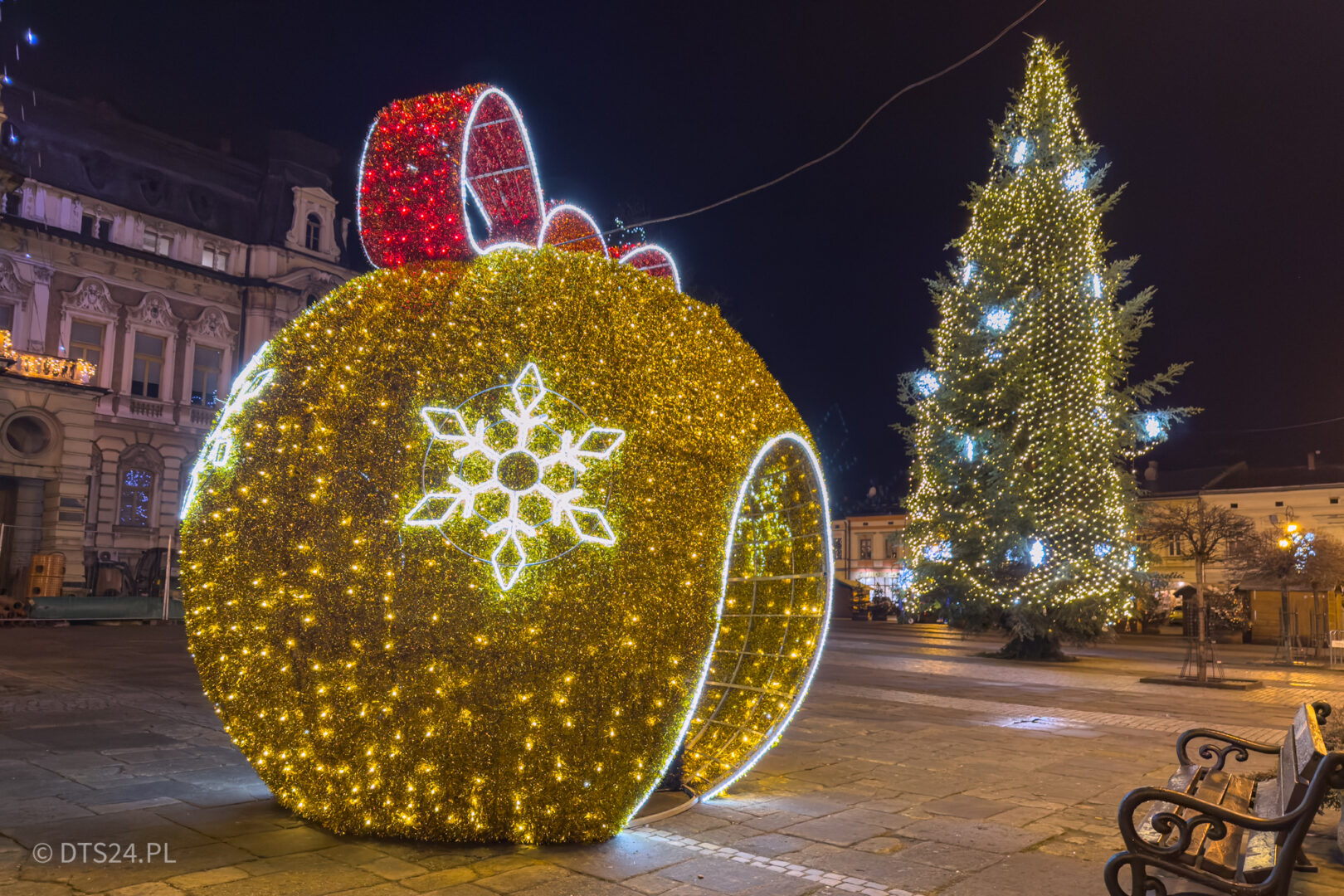 Boże Narodzenie Nowy Sącz, dekoracje