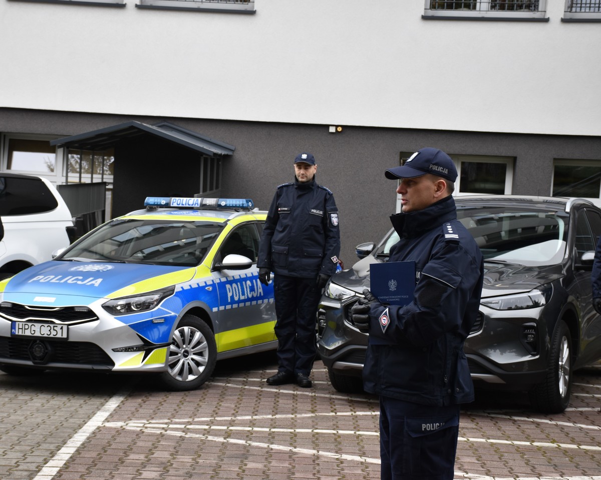 radiowozy Limanowa, policja
