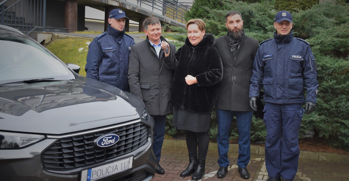 radiowozy Limanowa, policja