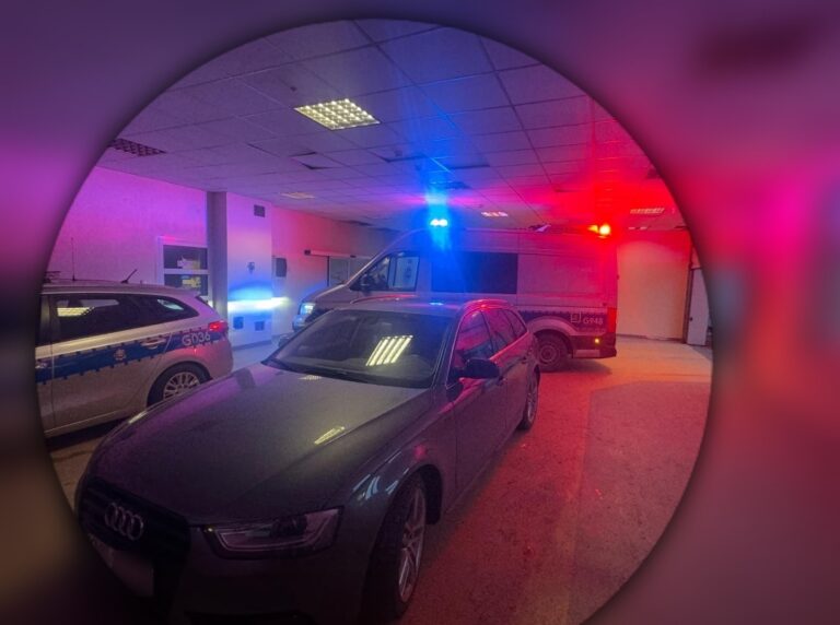 Przekroczyła prędkość, bo wiozła dziecko do szpitala. Policjanci zapewnili eskortę