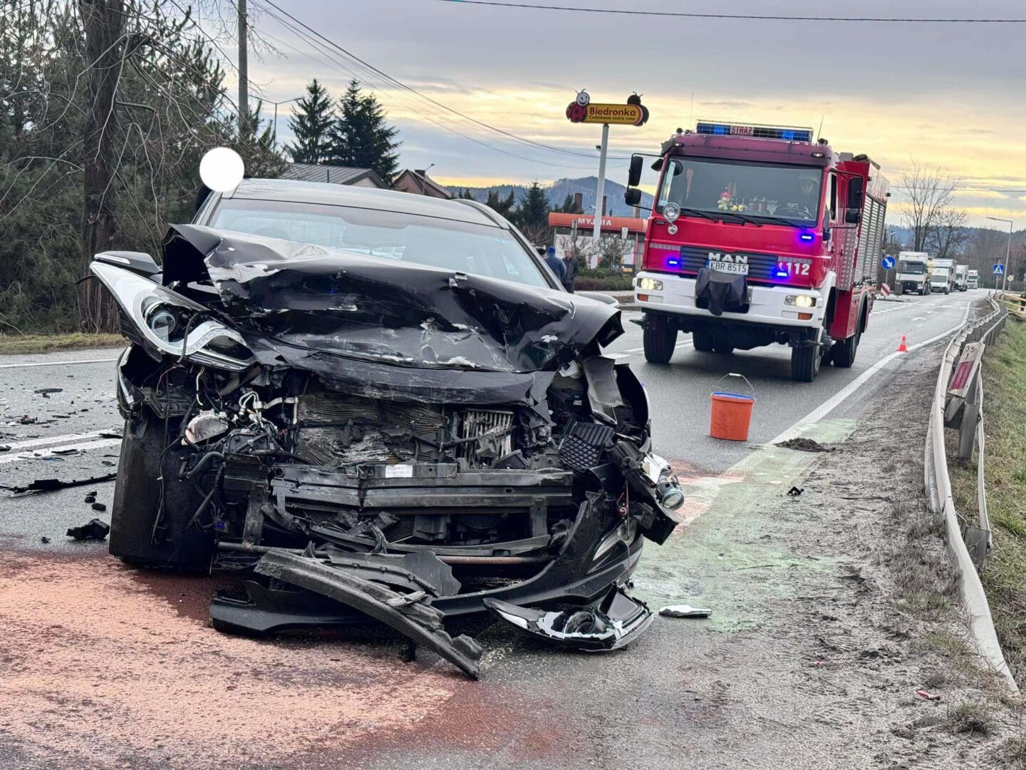 wypadek Czchów DK75