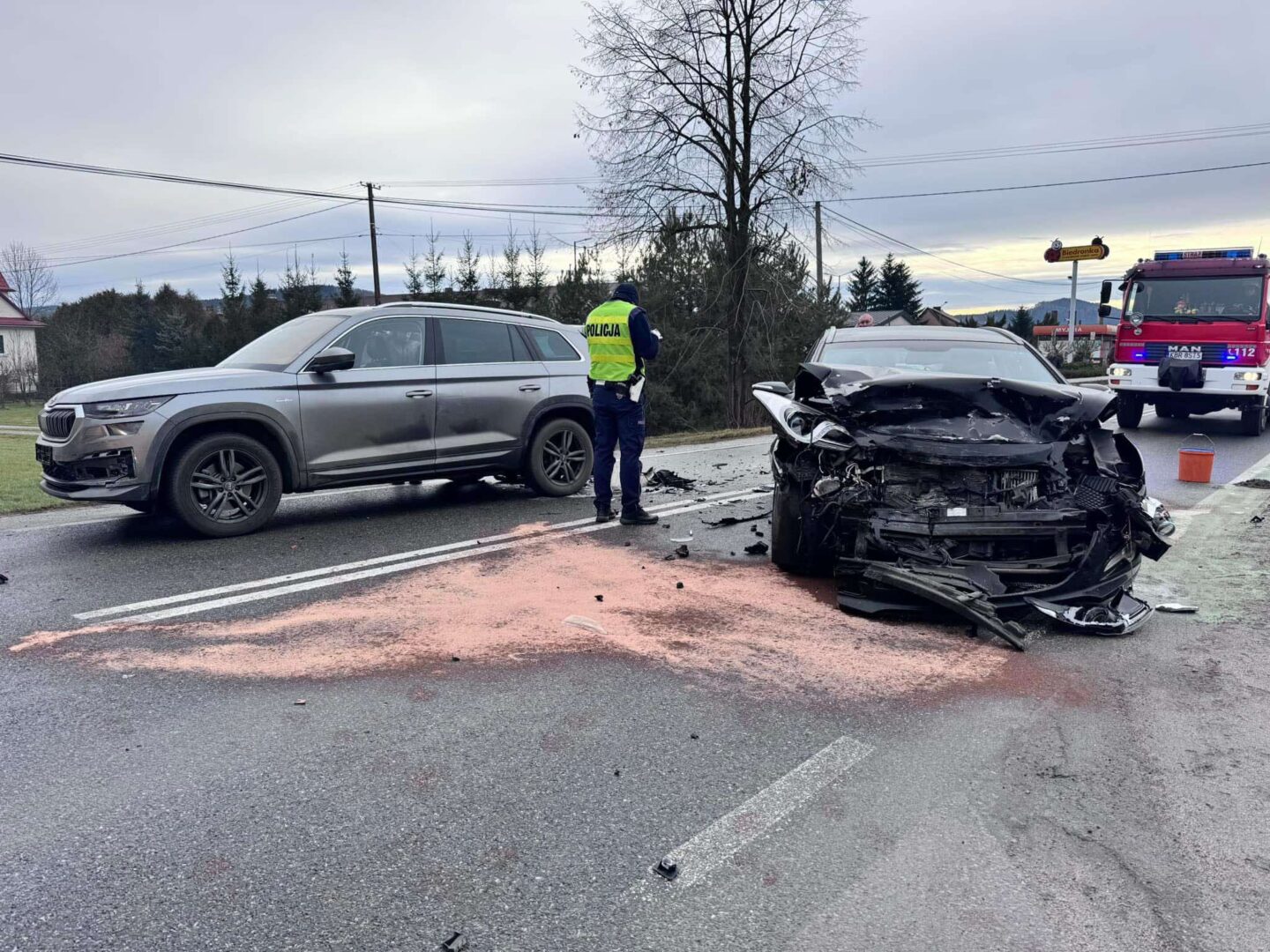 wypadek Czchów DK75