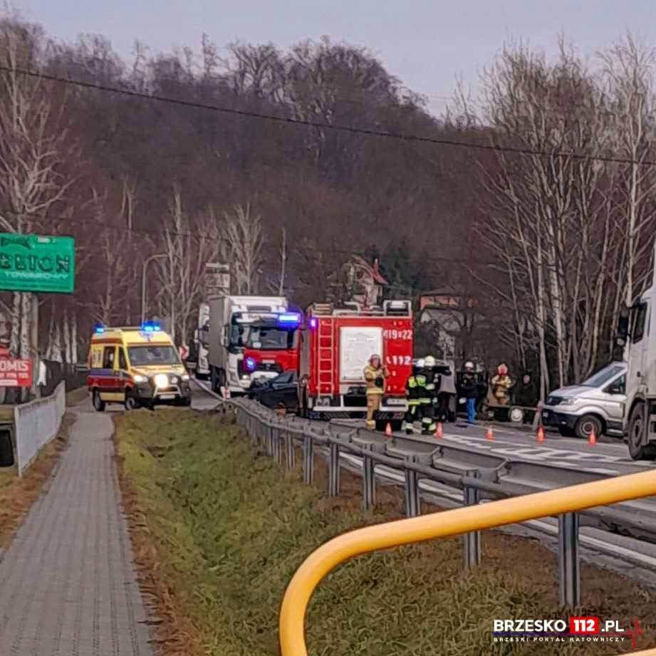 Czchów wypadek DK75