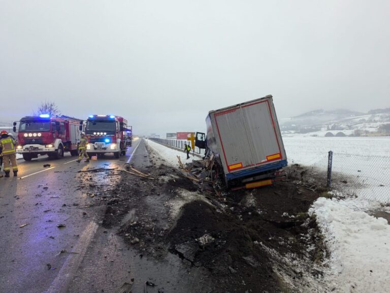 Śmierć na DK75! Droga zablokowana
