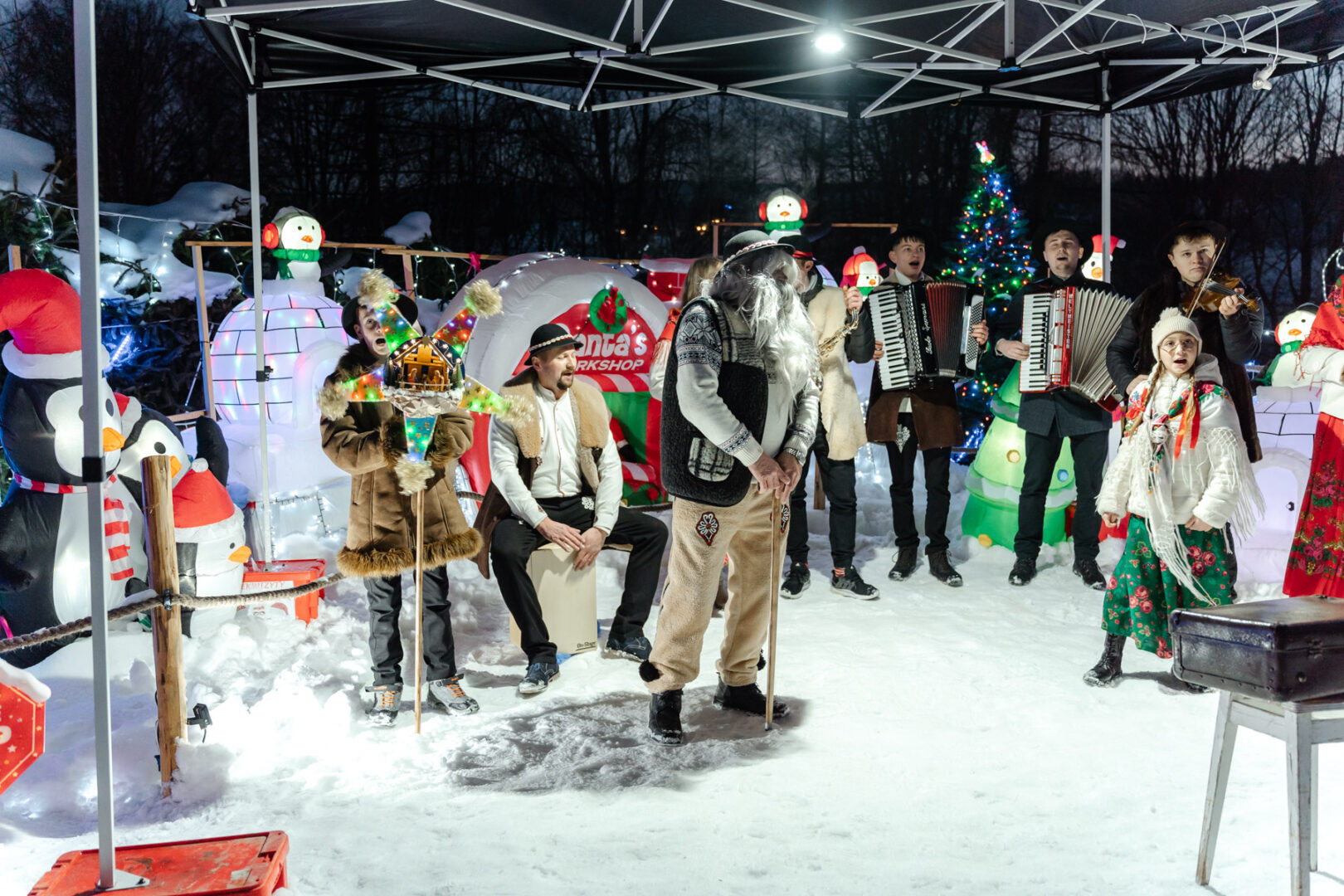 Szopka w Ptaszkowej, koncert charytatywny, Oliwka Gajda