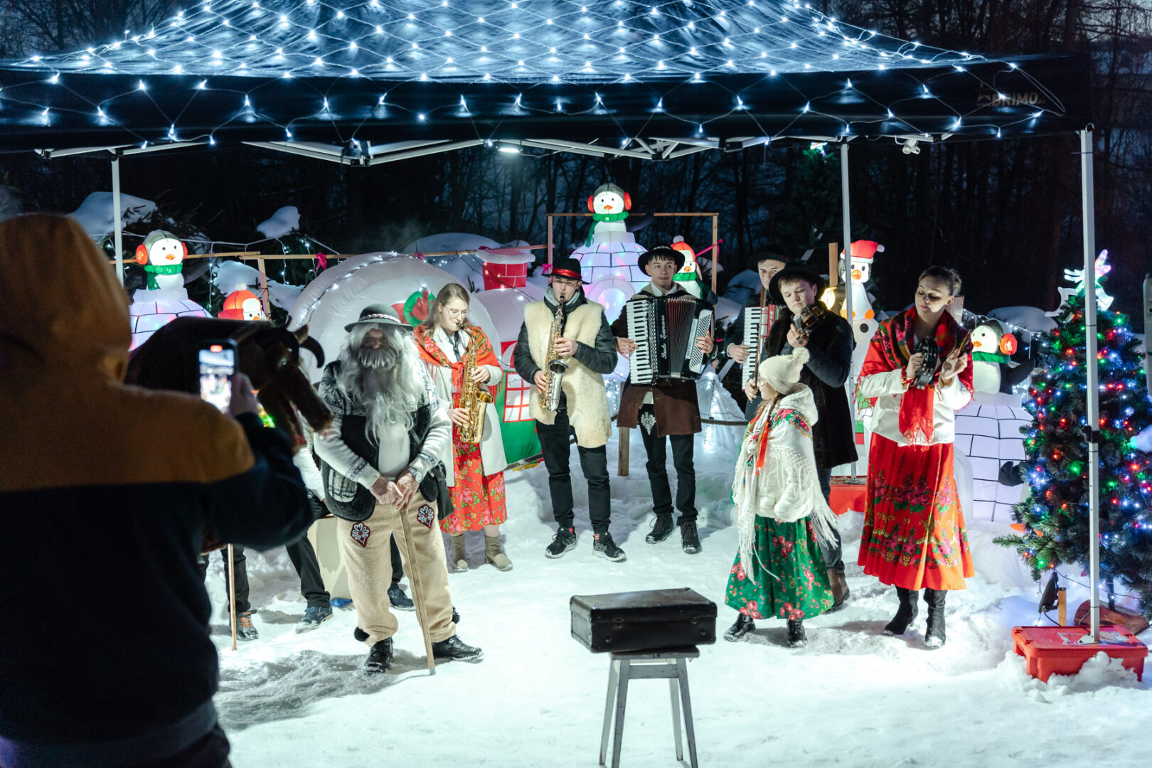 Szopka w Ptaszkowej, koncert charytatywny, Oliwka Gajda