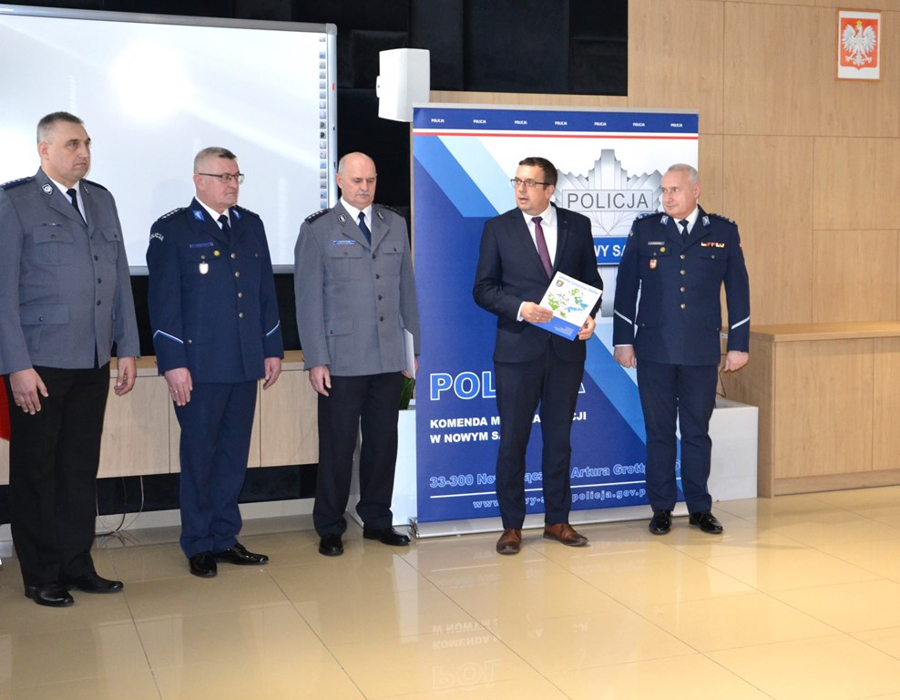 Łososina Dolna, Gródek nad Dunajcem, policja