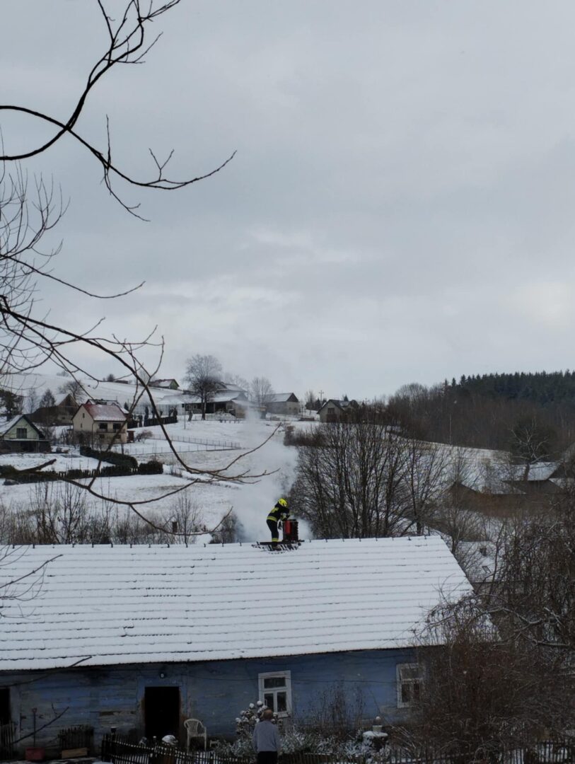 pożar sadzy Korzenna