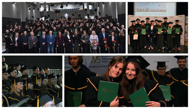 Zakończyli 3,5-letnią edukację – studenci ANS uroczyście odebrali dyplomy ukończenia studiów