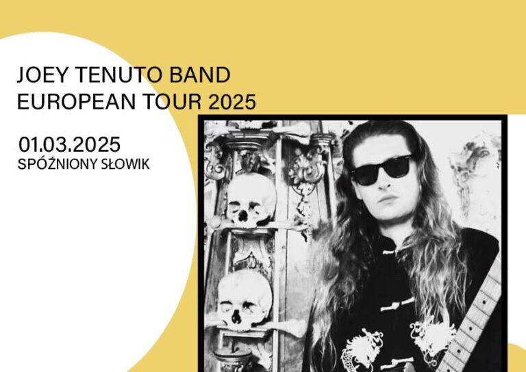The Joey Tenuto Band w Słowiku [ZAPOWIEDŹ]