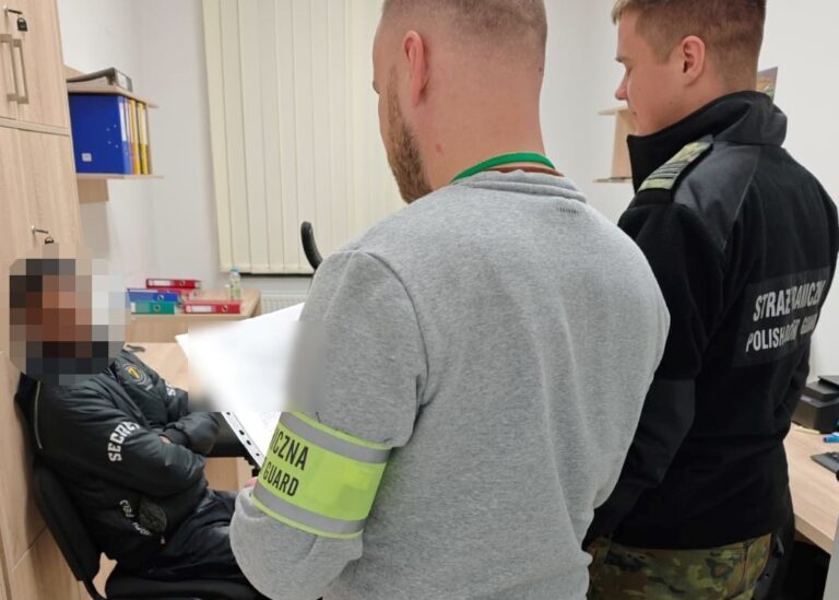 Trzej cudzoziemcy zatrzymani w Rytrze. Pracowali przy produkcji kabli