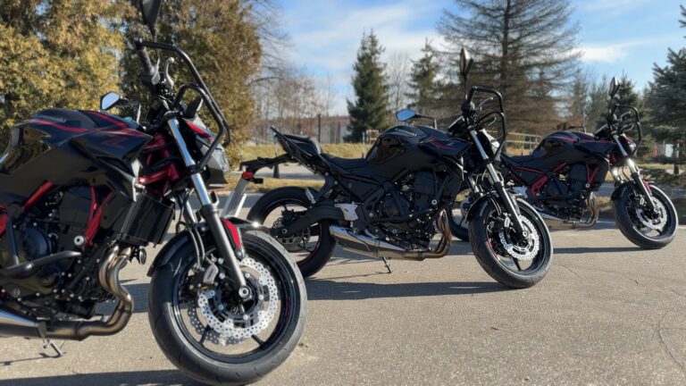 Nowe motocykle do egzaminowania na kategorię A w Małopolskim Ośrodku Ruchu Drogowego w Nowym Sączu