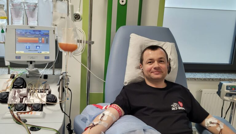 Gabriel Habura ratuje bliźniaczkę genetyczną. ,,Jestem trochę zmęczony, ale wzruszony. Bądź i żyj!”