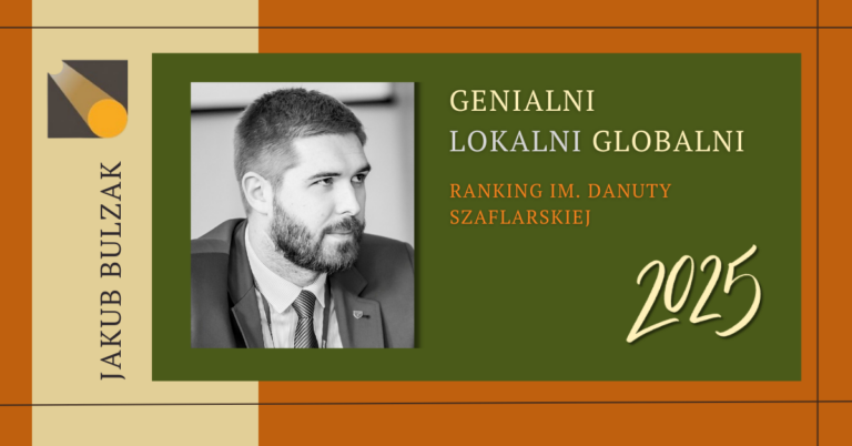 Genialni Lokalni Globalni 2025. JAKUB BULZAK