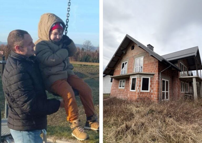 Stary Sącz. Chcą spełnić ostatnie marzenie taty i dokończyć dom, który dla nich budował