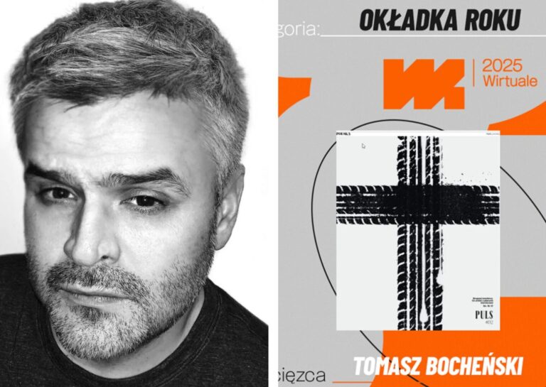 Tomasz Bocheński z nagrodą za okładkę roku w pierwszej edycji konkursu Wirtuale 2025