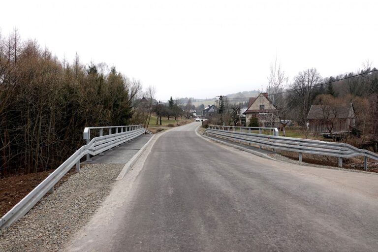 Most na drodze powiatowej Berest – Mochnaczka Wyżna już gotowy