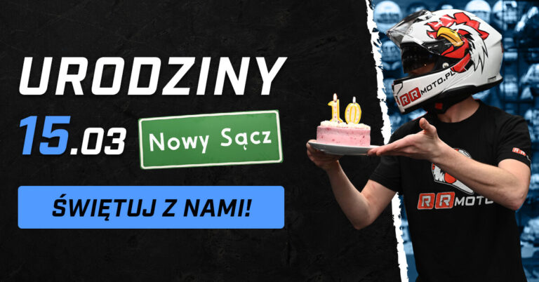 Urodziny RRmoto – największy sklep motocyklowy kończy 10 lat